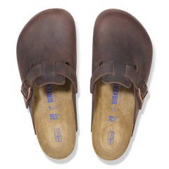 BIRKENSTOCK Boston Soft Footbed Oiled Leather Habana