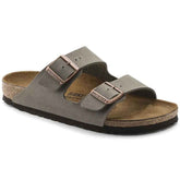 BIRKENSTOCK Arizona Birkibuc Stone - AikCulture