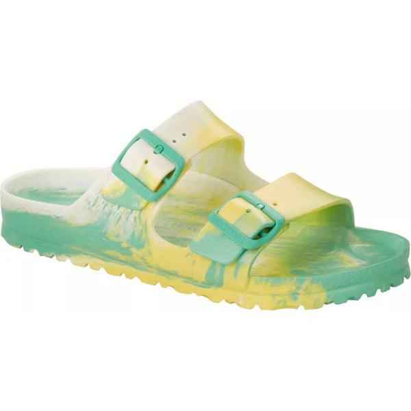 BIRKENSTOCK Arizona EVA Jade-White-Yellow Multicolor - AikCulture