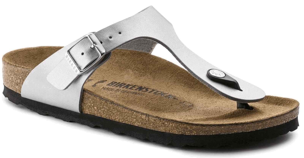 BIRKENSTOCK Gizeh Silver - AikCulture