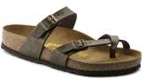 BIRKENSTOCK Mayari Birkibuc Golden Brown - AikCulture