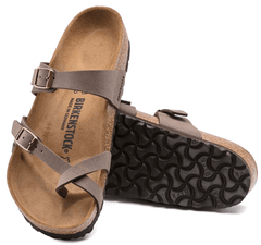 BIRKENSTOCK Mayari Birkibuc Mocha