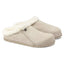 Birkenstock Zermatt Premium Suede Leather Antique White AikCulture