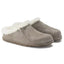 Birkenstock Zermatt Premium Suede Leather Stone Coin AikCulture