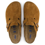 Birkenstock Boston Soft Footbed Suede Leather Multiple Colors Mens Womens Clogs
