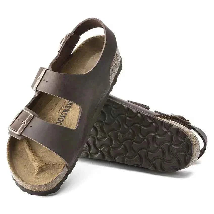 BIRKENSTOCK Milano Oiled Leather Habana Habana Regular