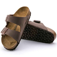 BIRKENSTOCK Arizona Birkibuc Mocha - AikCulture