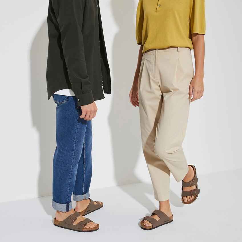 BIRKENSTOCK Arizona Birkibuc Mocha - AikCulture