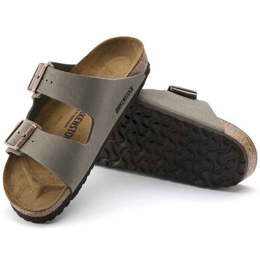 BIRKENSTOCK Arizona Birkibuc Stone - AikCulture