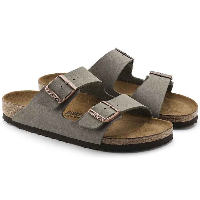 BIRKENSTOCK Arizona Birkibuc Stone - AikCulture