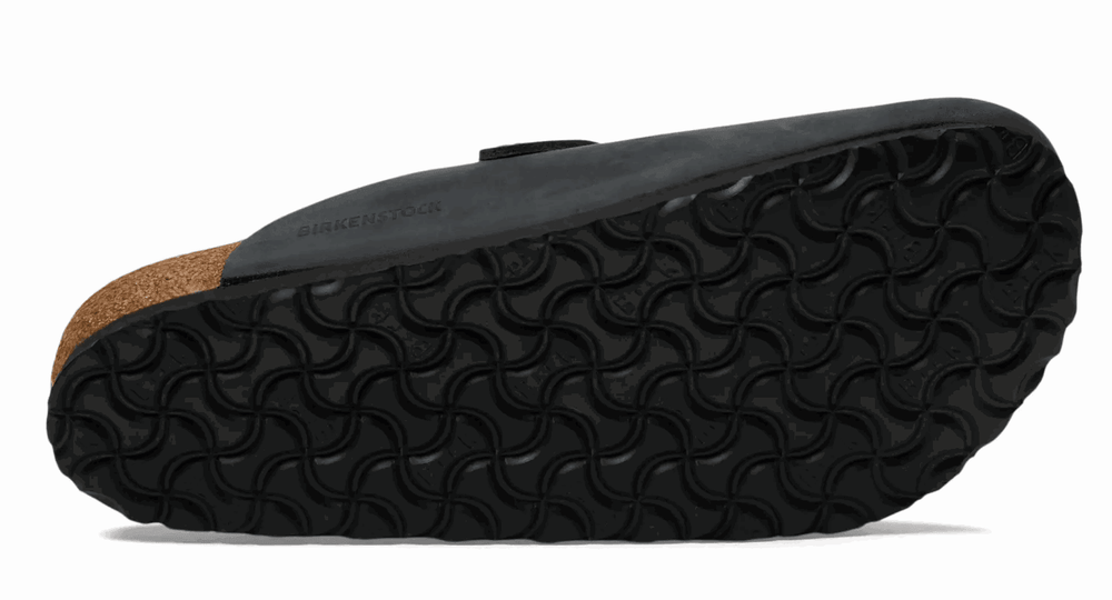 BIRKENSTOCK Boston Oiled Leather-Black - AikCulture