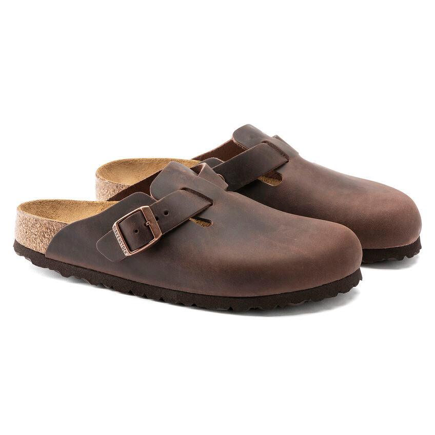 BIRKENSTOCK Boston Oiled Leather-Habana - AikCulture