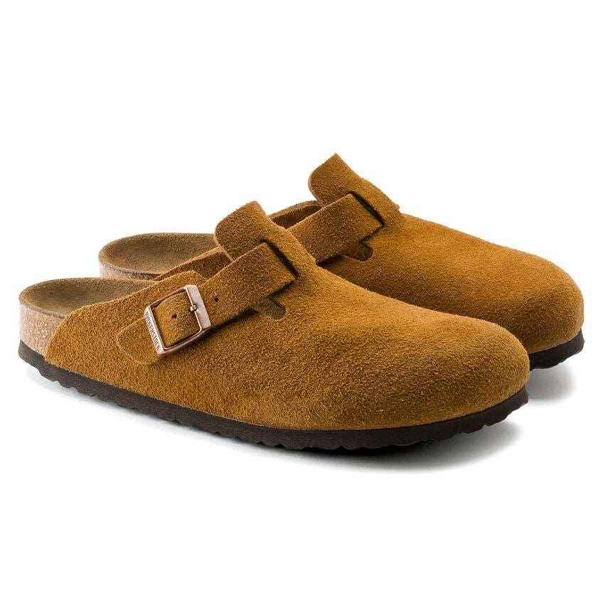 BIRKENSTOCK Boston Mink Suede Unisex - AikCulture