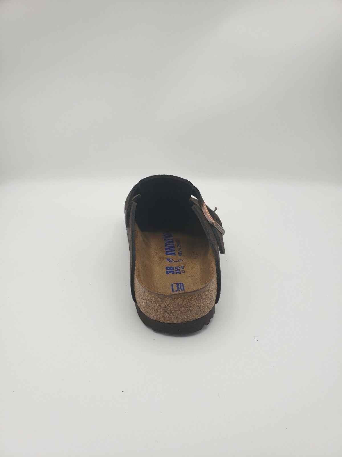BIRKENSTOCK Boston Mocha Suede Unisex - AikCulture