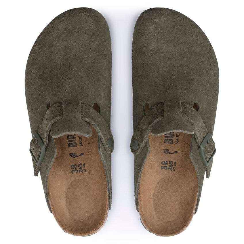 BIRKENSTOCK Boston Thyme Suede Unisex - AikCulture
