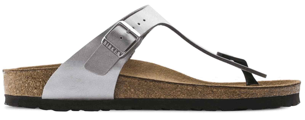 BIRKENSTOCK Gizeh Silver - AikCulture