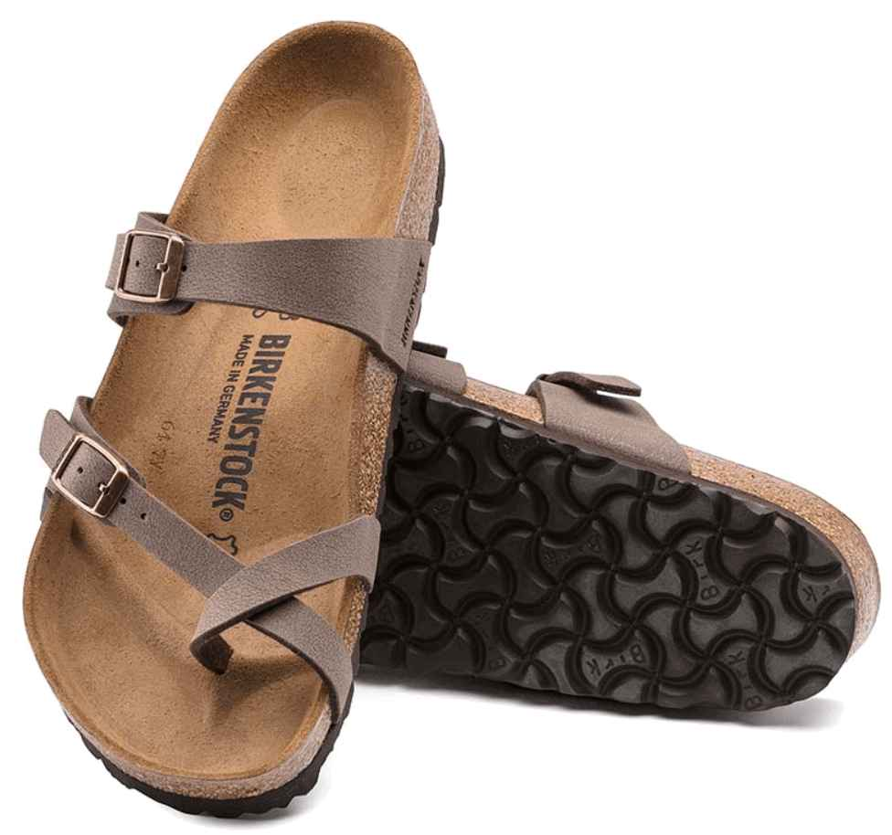 BIRKENSTOCK Mayari Birkibuc Mocha - AikCulture