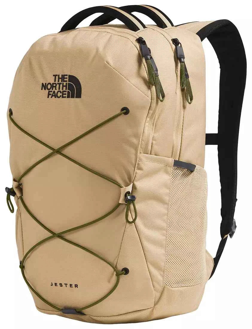 THE NORTH FACE Jester Backpack Khaki Stone/Forest Olive - AikCulture