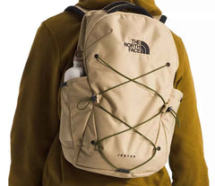 THE NORTH FACE Jester Backpack Khaki Stone/Forest Olive - AikCulture