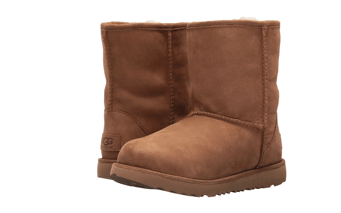 UGG Kids' Classic Short II Chestnut