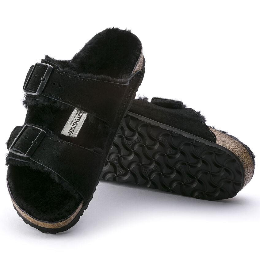 Birkenstock Arizona Fur Suede Leather-Shearling AikCulture