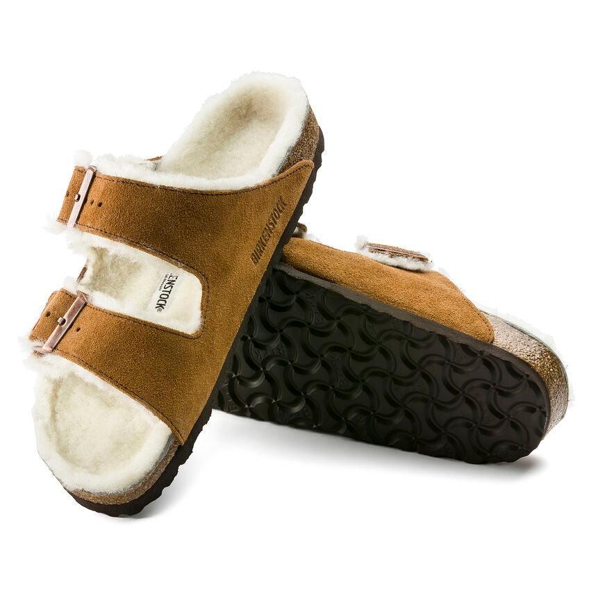 Birkenstock Arizona Fur Suede Leather-Shearling AikCulture