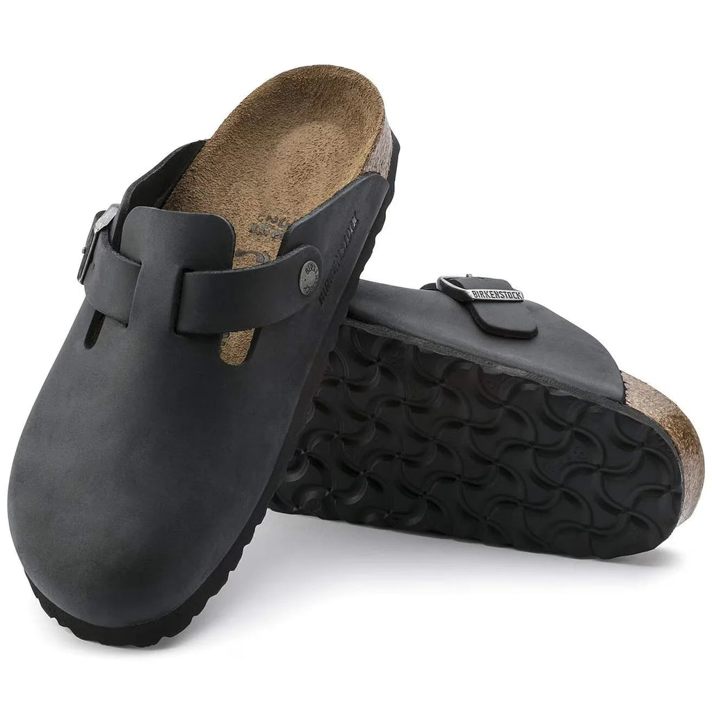 Birkenstock Boston Oiled Leather Multiple Color Mens Womens Clogs Comfort Mules New AikCulture