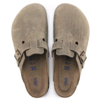 Birkenstock Boston Soft Footbed Oiled Leather Tobacco Brown AikCulture