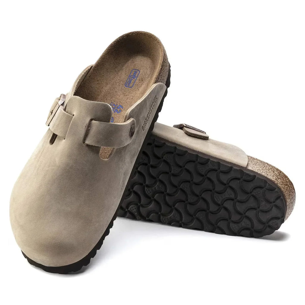 Birkenstock Boston Soft Footbed Oiled Leather Tobacco Brown AikCulture