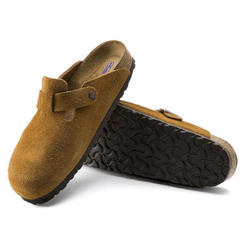 Birkenstock Boston Soft Footbed Suede Leather Mink AikCulture Main image