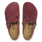 Birkenstock Boston Suede Leather Zinfandel AikCulture