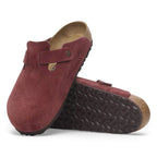 Birkenstock Boston Suede Leather Zinfandel AikCulture