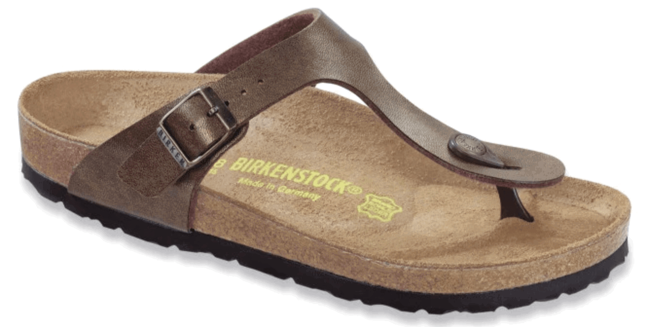Birkenstock Gizeh Oiled Leather Golden Brown AikCulture Main image