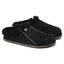 Birkenstock Zermatt Premium Suede Leather Black AikCulture