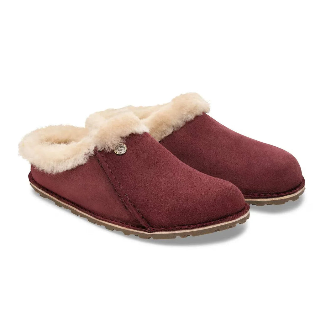 Birkenstock Zermatt Premium Suede Leather Zinfandel AikCulture