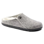Birkenstock Zermatt Shearling Wool Felt Light Grey AikCulture