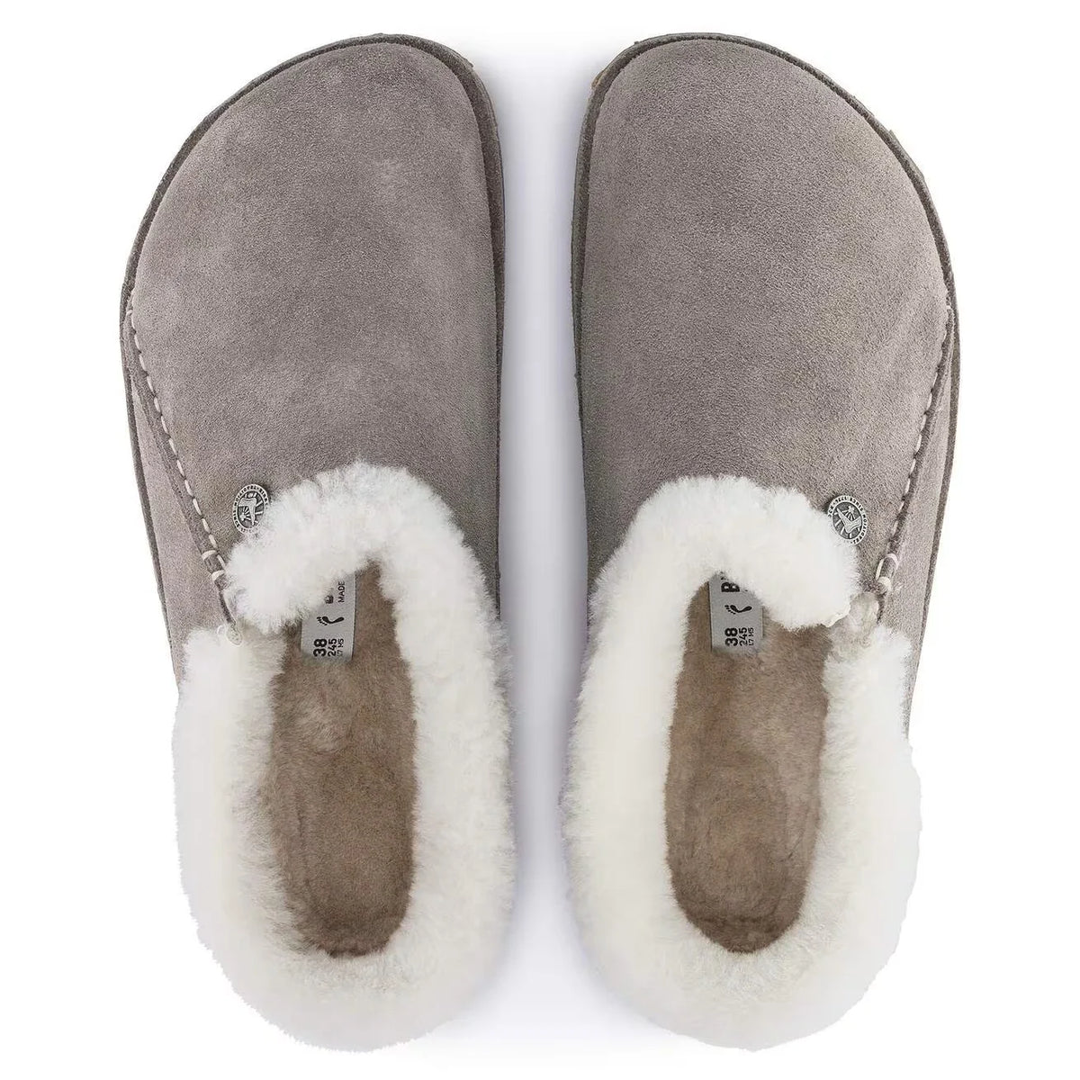 Birkenstock Zermatt Suede Leather Multiple Colors Mens Womens Slippers Clogs New AikCulture
