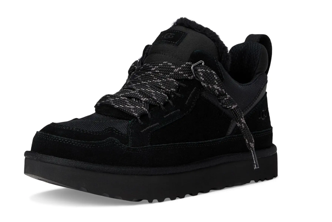 Ugg Men's Lowmel Suede Chunky Sneakers Shearling Lined Comfort Shoes New 1152011 Secondary image